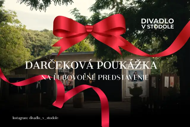 Darčeková poukážka Divadla v Stodole